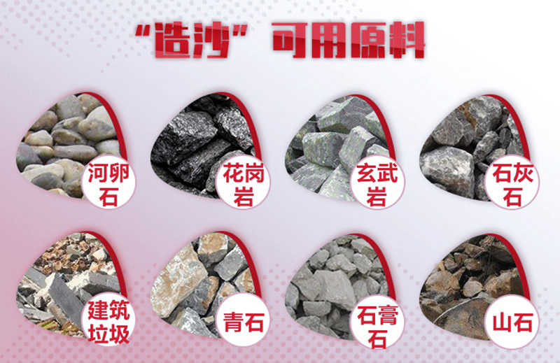 造沙原料多種多樣，購機(jī)要多思量